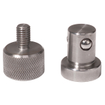 Kugelsperrbolzen 16 mm mit Bund für 10-13mm Spannbereich Made in Germany