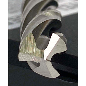 WELDINGER dreischneidig 5-teilig HSS-Co5 DIN 338 Typ N Metallbohrersatz Profiline-Vision Kreuzanschliff (Spiralbohrer)