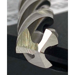 WELDINGER dreischneidig 5-teilig HSS-Co5 DIN 338 Typ N Metallbohrersatz Profiline-Vision Kreuzanschliff (Spiralbohrer)