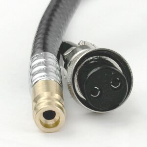 Flexible Complet 2.5m Pour Aspirateur Gansow, Soteco/ICA - Compatible 35EP, G90EP, Panda Et Autres - Diamètre 38mm