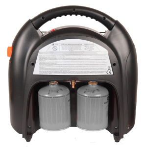 GaTemp 5800 mobiler Piezo Heizstrahler Zeltheizung Mehrgas Gardinger