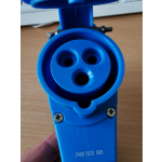 CEE 230V 16A Kupplung blau  1-16 blauer Dose + Schuko Dose in einem