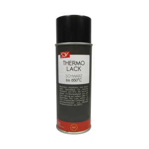 Thermolack Auspufflack Schwarz matt -Spray für  Metalle 400 ml Spraydose bis 650°C