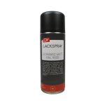 Lackspray Schwarz matt  RAL9005 Acrylbasis 400 ml Spraydose
