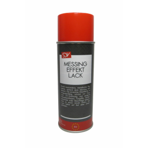 Messing Effektlack Lackspray semi glänzend  Acrylbasis 400 ml Spraydose
