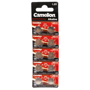 10 x Camelion, AG13  LR44 LR1154  357 Alkaline  Batterie 1,5V