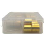 WELDINGER Schlauchhülsen Sortiment aus Messing von 10 mm - 18 mm je 10 Stück