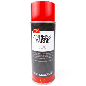 Anreißfarbe BLAU 400 ml Spray für Metall und Sonderbau