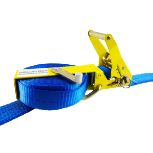 SET 4x WELDINGER Zurrgurt Gre L 5,5 m x 35 mm Gurtmagazin Ratsche (1000/2000 kg 2 Haken Spanngurt)