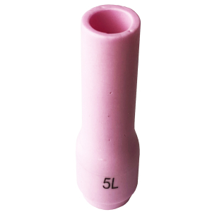 Keramik Gasdüse für WIG-Brennertyp9  Größe 5L Länge 48 mm