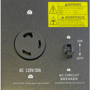 Wechselstromunterbrecher 120 V/30 A (Wechselrichter-Generator-Parallelschaltung)