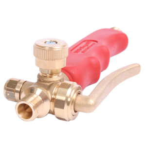 Propan- Handgriff ergo mit Abgedecktem Sparventil, 3/8Iks.a. x M14 x 1a