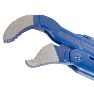 Eckrohrzange Klempnerzange 1 1/2 blau raxx