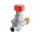 Regler 0,5-4 bar Handwerkerflasche regelbar Eingang und Ausgang 3/8"links