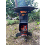 mini Raketenofen Rocket-Stove 3mm Materialstärke unverwüstlich