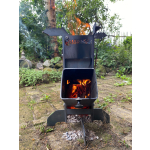 mini Raketenofen Rocket-Stove 3mm Materialstärke unverwüstlich