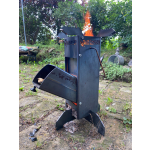 mini Raketenofen Rocket-Stove 3mm Materialstärke unverwüstlich