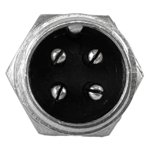 4 poliger Amphenolbuchse (Male) fr Gerteeinbau  DX16