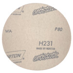 Norton Klett-Schleifscheibe 150 mm ungelocht K80 für...