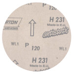 Norton Klett-Schleifscheibe 150 mm ungelocht K120...