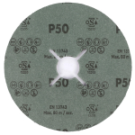 Atlas Fiberscheibe 125x22,23 mm K50 Schleifscheibe...