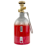 befüllbare Aluminium Propanflasche Profill 0.5 0,425 kg Weldinger rot Handwerkerflasche