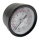 WELDINGER Druckluft Manometer 40 mm mit Echtglas Anschluss 1/4"