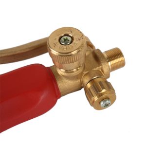 Propanhandgriff ergo mit Sparventil, 3/8Iks.a. x M14 x 1a