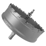 110mm Lochsäge Hartmetall für Stahl, Edelstahl...