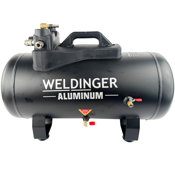 Drucklufttank 36l Aluminium Erweiterung für Kompressoren, 149,99