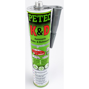 PETEC K&D Karosserie Klebe-& Dichtmasse grau 310 ml Kartusche