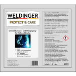 WELDINGER Protect & Care Schweißschutz- und Pflegespray 1000 ml (ohne Sprühflasche)