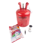 Ballongas-Set in Einweg-Leichtflasche (0,4 m³)...