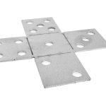 Bausatz Schweißprojekt Aluminiumwürfel 50x50x50  2mm Blech