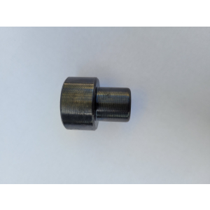 Runder Anschlag schwarz brüniert für Schweißtisch 16mm  Durchmesser 25mm