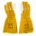 WIG-Schweißhandschuhe Portwest Ultra Gr. 11 Stulpen Glattleder weiß Spaltleder braun EN 388 EN 407 WIG Handschuhe mit Stulpen 11_L