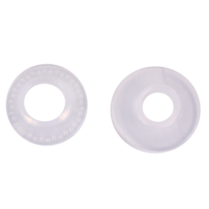 GARDINGER 10 Stck Kunststoff Schlagsen farblos 30/11 mm fr Sonnensegel