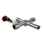 Schaltschrankschlüssel Mini 9 Funktionen m.Bitadapter SCHUEBO