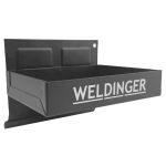 WELDINGER Magnet-Ablage 150 x115 mm max. Belastbarkeit...