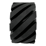 100 mm Kontaktrad Schleifradvorsatz für Bandschleifer BS-1500 + BS-2000
