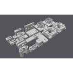 CNC 3D Druckteile für stationären CNC -Tisch Made by Dad