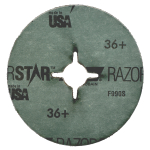 Norton RazorStar® Fiberscheibe 125mm  Schleifscheibe...
