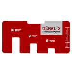 DÜBELIX - Dübel Entferner - Wand- Dübel ohne Beschädigung aus der Wand drehen