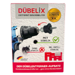 DÜBELIX - Dübel Entferner - Wand- Dübel ohne Beschädigung aus der Wand drehen