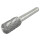 HM Frässtift Typ B 10 mm für Metall für Geradschleifer 6 mm Schaft