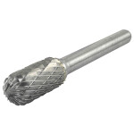 HM Frässtift Typ C 10 mm für Metall für Geradschleifer 6 mm Schaft