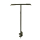 Pfostenloch Erdbohrer/ Erdlochbohrer 127 mm 1,1 m lang