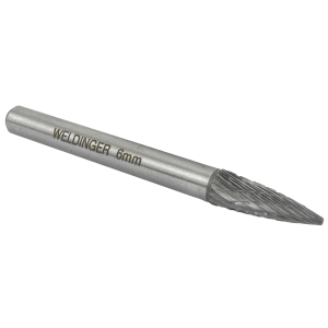 HM Frässtift Typ G 6 mm für Metall für Geradschleifer 6 mm Schaft