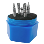 HM Frässtifte SET 6mm B C D F G für Metall...