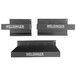 WELDINGER  3er-Set Magnetablagen klein, medium, groß